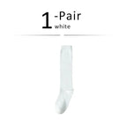 Long Socks Women Stockings Organic Cotton Solid Warm Thigh High Ladies Girls Street Fashion Young Casual Knee Socks Harajuku