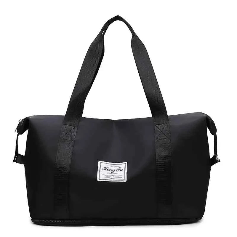 UNIXINU Carry On Travel Duffle Bag Nylon Waterproof Sports Gym Tote Bags for Women Large Capacity Storage Luggage Handbag