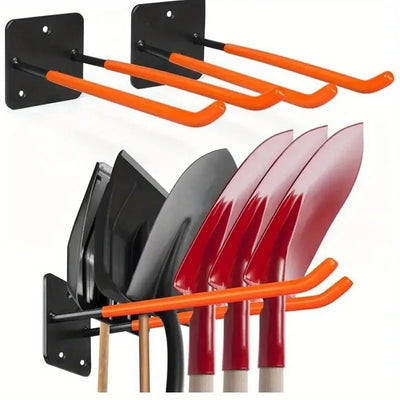 1 Garage Storage Hook for Gardening Tools, Wall Hook, Garage Organization and Storage, Shovel and Rake Hook Organizer, Yard Tool Rack, Garage Supplies