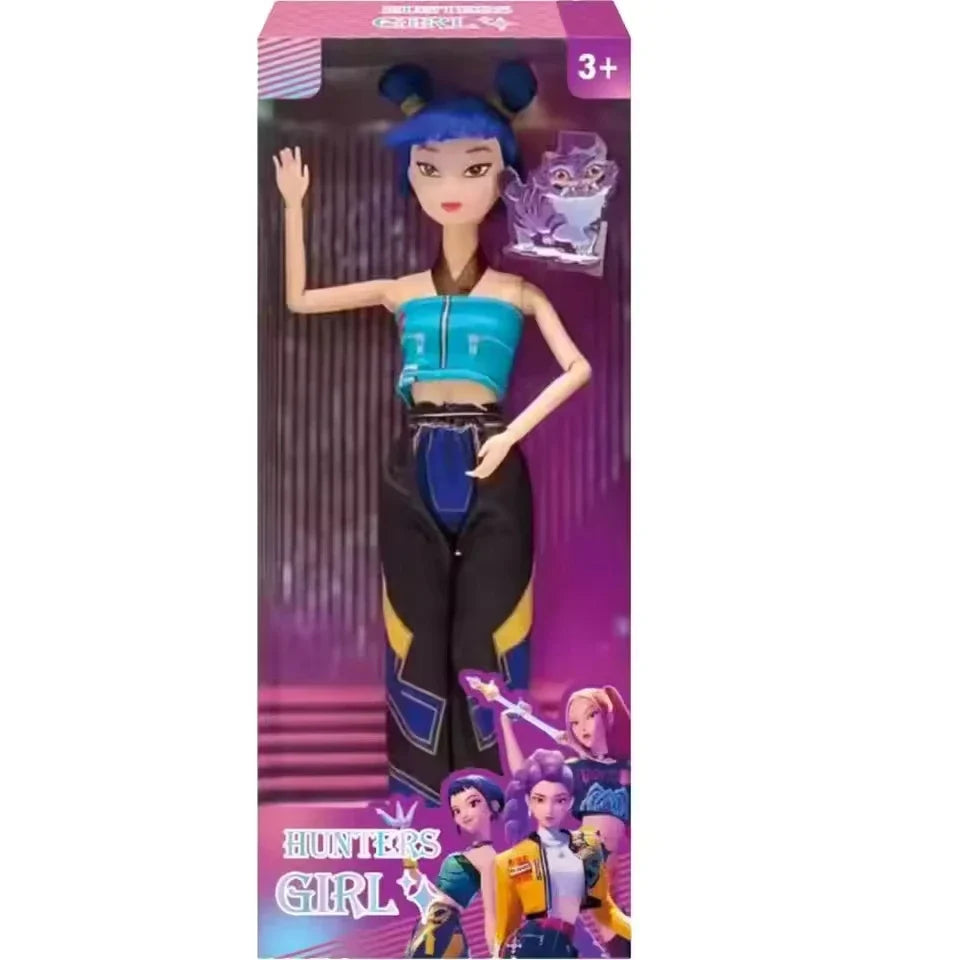 Kpop Anime Vinyl Doll Set – Rumi Mira Zoey Articulated Toy
