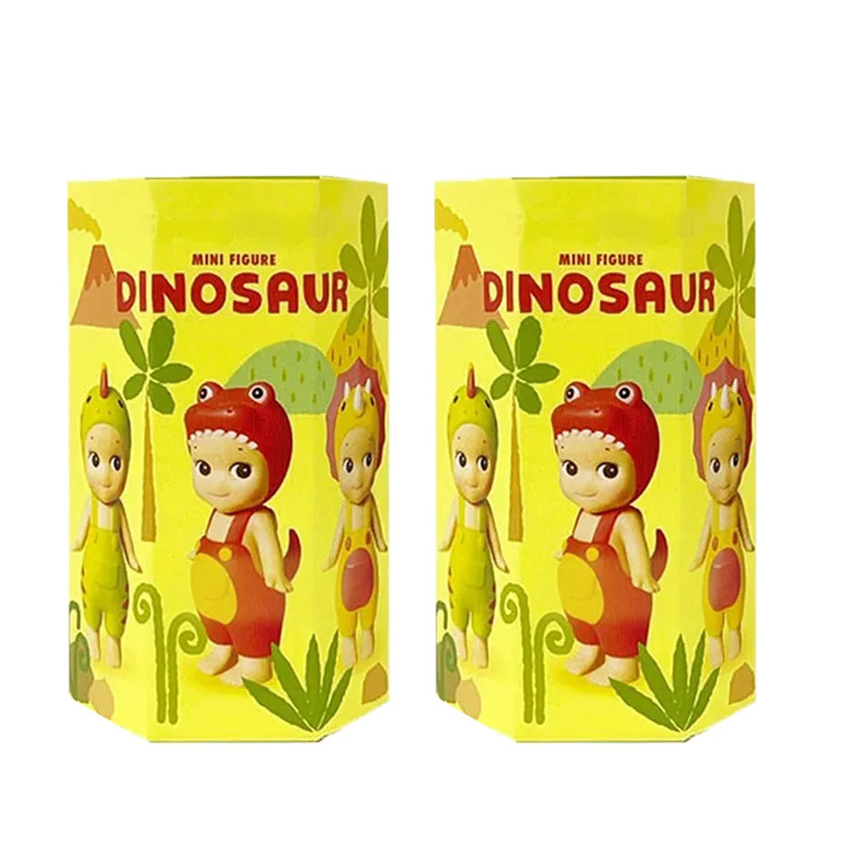 Blind Box Mystery Box Dinosaur Series Mini Anime Figurines Car Ornaments Children's Christmas and Birthday Gifts