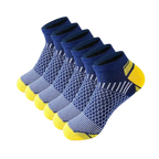 6/12 Pairs Colorful Men's Low Tub Socks Fashion Comfortable Autumn Classic Black Business Sock High-quality Men's Short Socks