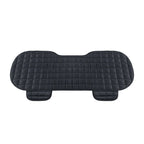 Car Seat Cover Front Rear Flocking Cloth Cushion Non Slide Winter Auto Protector Mat Pad Keep Warm Universal Fit Truck Suv Van