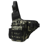 Camping Climbing Bag Chest Pouch For Men Cycling Hiking Travel Outdoor Sport Tactical Crossbody Molle Fishing Waist Fanny Pack