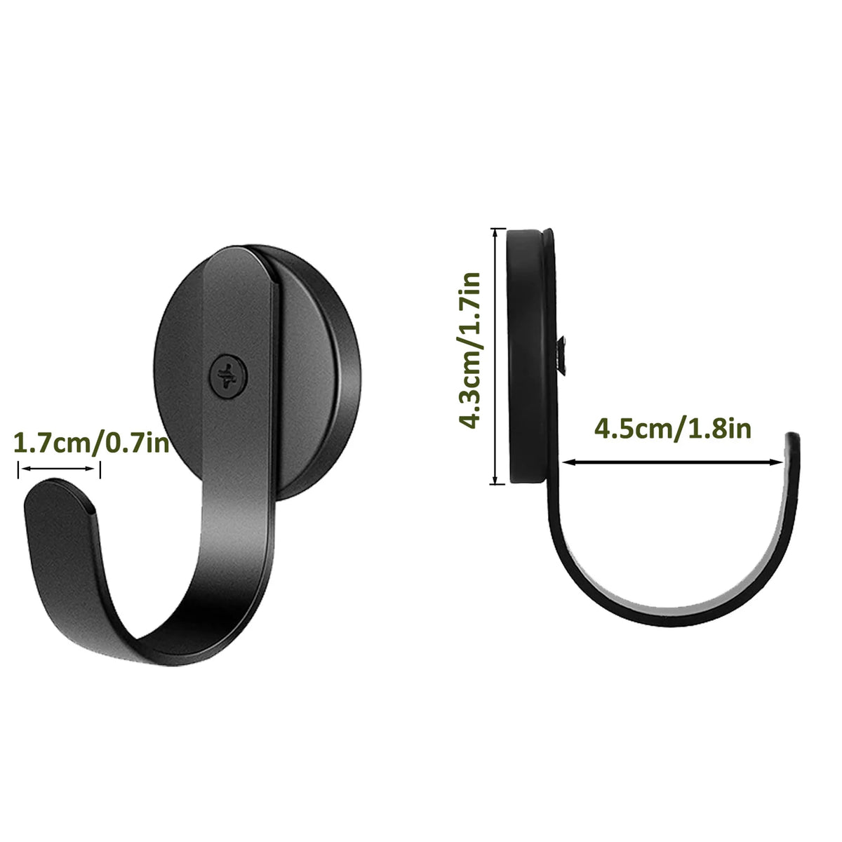 Heavy Duty Strong Magnetic Towel Hook Bathroom Kitchen Kitchen Utensil Hanger Fridge Front Hooks 1/2/4pcs