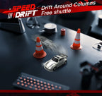 2026 New Kf20 1:64 Drift Rc Car Four-wheel remote-controlled racing car Full proportions Desk Competition Toy Boys Ideal gifts.