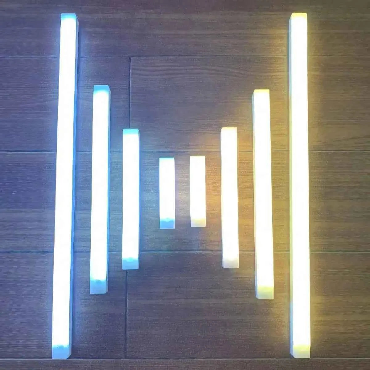Wireless LED Night Light Rechargeable Magnetic Sensor Light Closet Kitchen Bedroom Stair Sensor Light Home Decor Wall Lamp