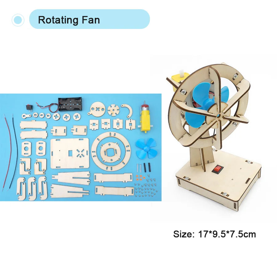DIY Physical Model Science Experiment Educational Toy Handmade Small Production Assembly Craft Technology Project for School Kid