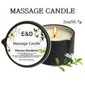 Massage Oil Candle, for Stress Relief and Skin Moisturizing, Scented Candles Aromatherapy SM Product Spa Essentials, Luxury Cand