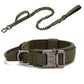 Pet Dog Collar Leash Set Nylon Material Durable Dog Collar Reflective Leash Pet Tactical Training Dog Collar Large Dog Leash Set - WTN Essentials 
