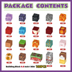 FUNXINEE Dinosaur Theme Park NEW Magnetic Blocks, 3D DIY Dinosaur Model, STEM Construction Toy, Creative Birthday Gift For Kids