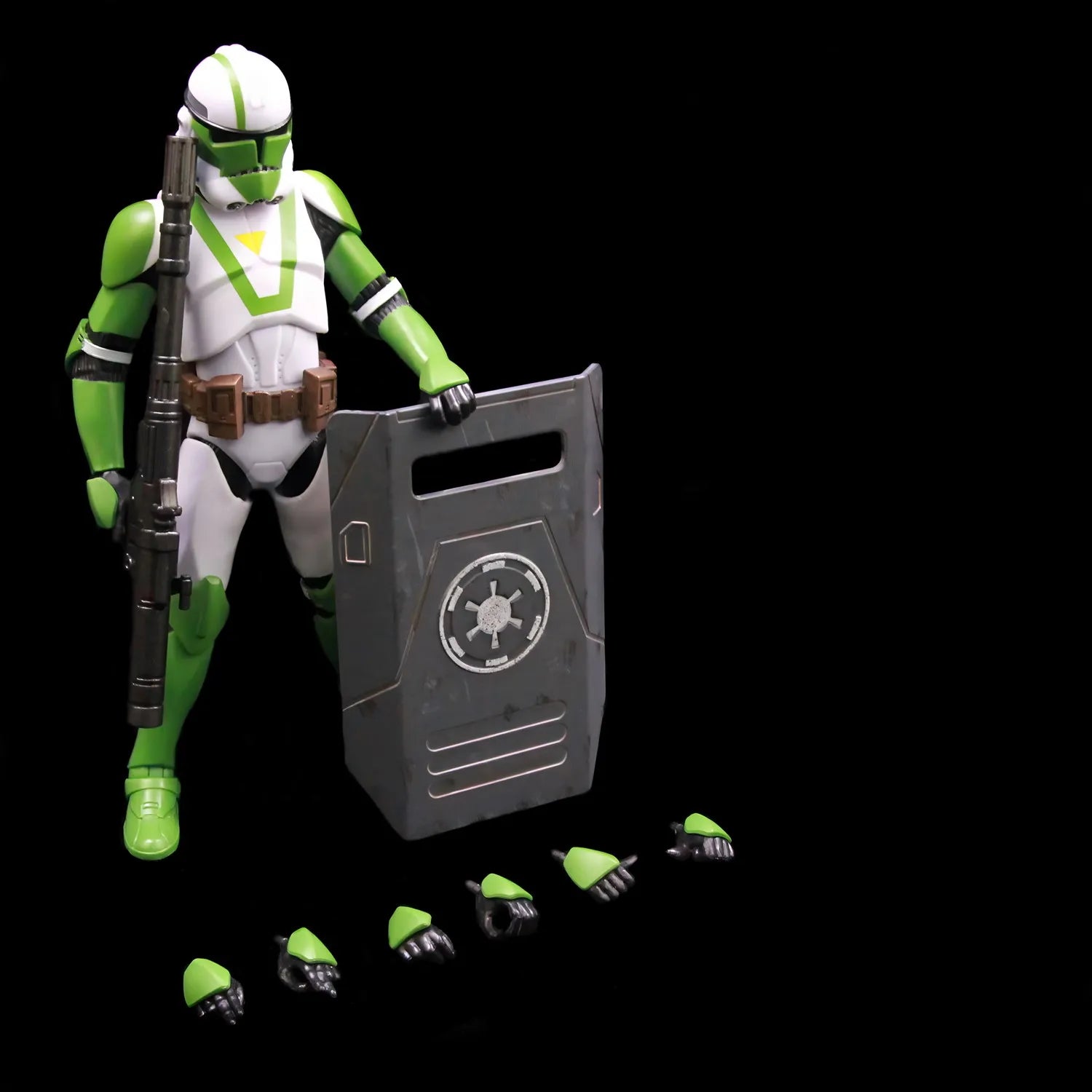 New Body(JOV3.0) Star Wars Commander Doom's Unit Clone Command ARC Trooper Heavy JET Doom Legion Battlefront II 6" Action Figure