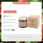 1pc Brown Glass Cup Aromatherapy Candle Smokeless Scented Candle Suitable for Home Decoration Birthday Valentine's Day Gift