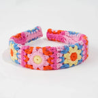NEW Knitted Headband Bohemian Style Summer Seaside Vacation Handmade Head Band Hair Accessories for Women Girls