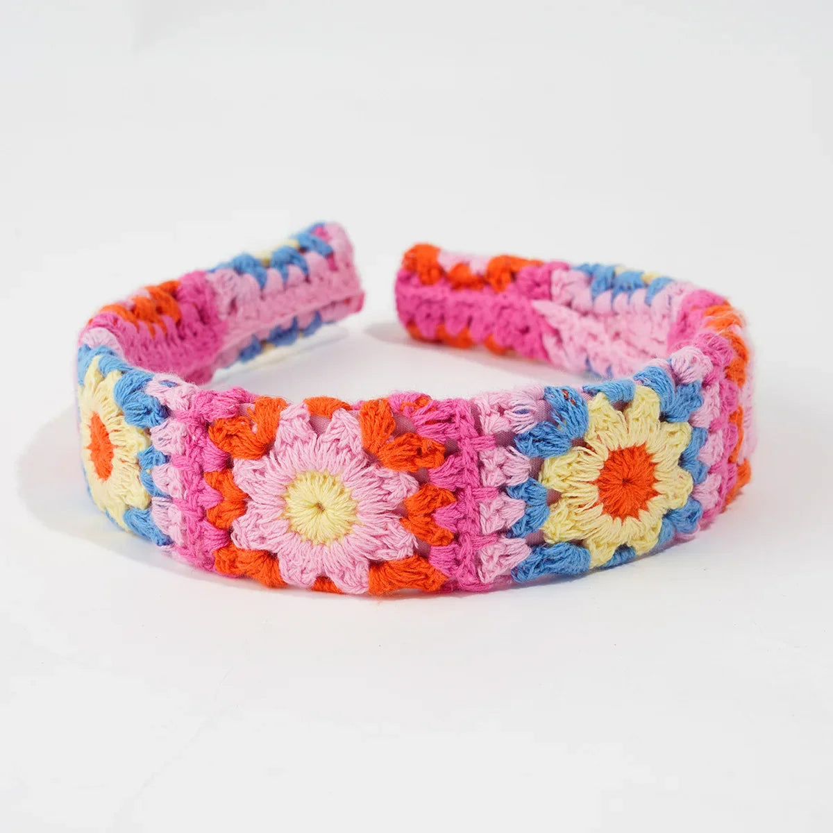 NEW Knitted Headband Bohemian Style Summer Seaside Vacation Handmade Head Band Hair Accessories for Women Girls