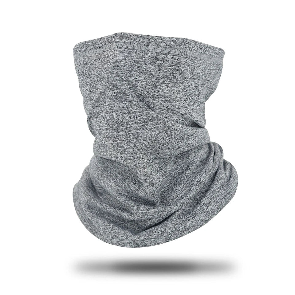 NOFOXO Winter Thick Polar Fleece Hiking Face Mask Men Women Warm Bandana Outdoor Cycling Sport Windproof Neck Warmer Scarf