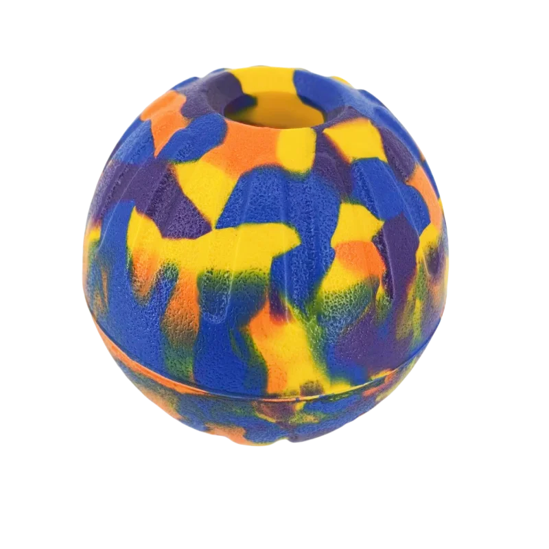 7cm/9cm Eva Pet Dog Outdoor Training Hollow Ball Indestructible Rubber Ball Chewing Game Grabbing Toy Indestructible Dog Toy
