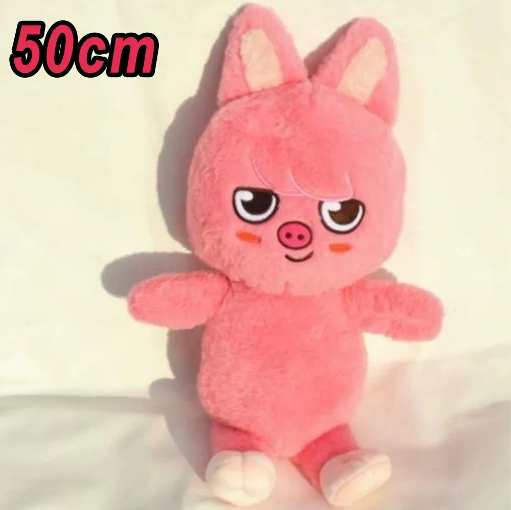 New Stray Kids SKZOO Plush Toy Teddy Hug Pillow Doll Fans Gift Plush Toy Seoul FM Week Cloak Doll Magic School Kid Birthday Gift