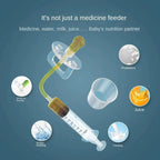 Baby Pacifier Medicine Dispenser Kit Oral Feeding Syringe Toddler 10ml Liquid Dropper Feeder Utensils Kid Health Feeding Tools