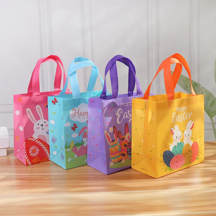 Cute rabbit-themed candy bag for kids' Easter party