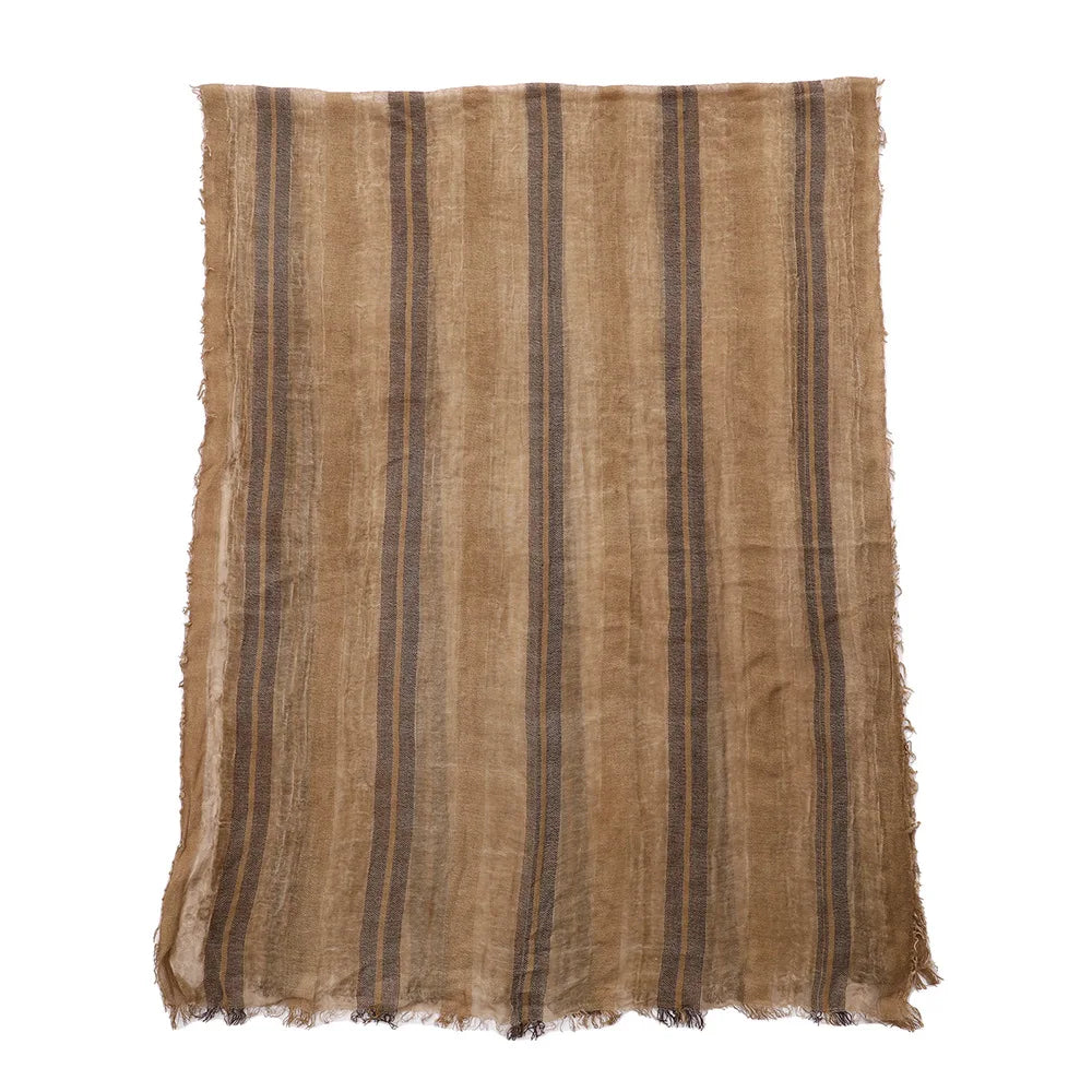 Autumn Winter Men Scarf Cotton Linen Striped Scarves Warm Neckerchief Pashmina Casual Male Accessories Bufandas Shawls