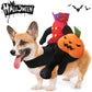 Pet Halloween Horse Rider Costume – Funny Dog & Cat Outfit