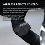 CYCLAMI CYC1700 Wireless Remote Hanging Bike Headlight High Brightness Cutoff Line Front Light 4000mAh 1700 Lumen Aluminum Alloy