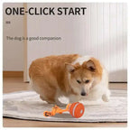 Smart Dog Toys Interactive Teasing Ball With Motion Activated Automatic Moving Squeaky Dog Toy Balls Puppy Chew Toys Knot Rope