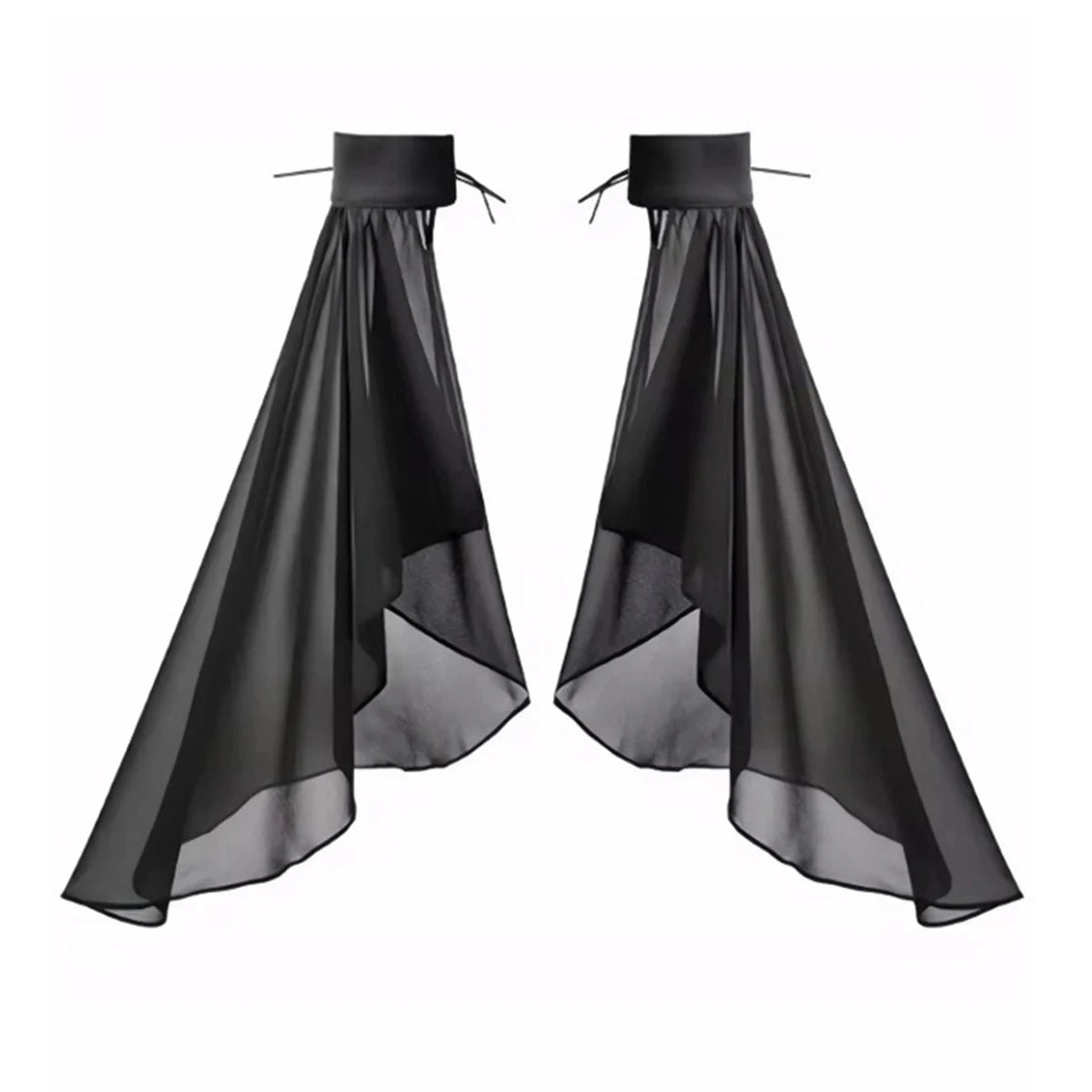 1Pair Summer Sun Protection Cuffs Long Detachable Sleeves Simple Decorative for Wedding or Daily Wear Oversleeve Accessories