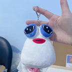 Hot 10cm Game My Pet Alien Pou Plush Keychain Furdiburb Emotion Alien Plushie Stuffed Animal Pou Doll For Kids Birthday Gift