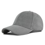 Fashion False Suede Baseball Caps For Men Women Autumn Winter Solid Retro Snapback Hip Hop Hat Unisex Street Adjustable Sun Caps