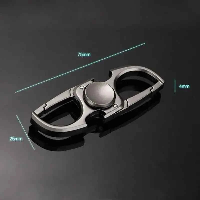 Finger Spinner Fidget Hand Spinner Anti-Anxiety Toy Relieves Stress Finger Spinner Ketchain Bottle Opener EDC Adult Kids Gift