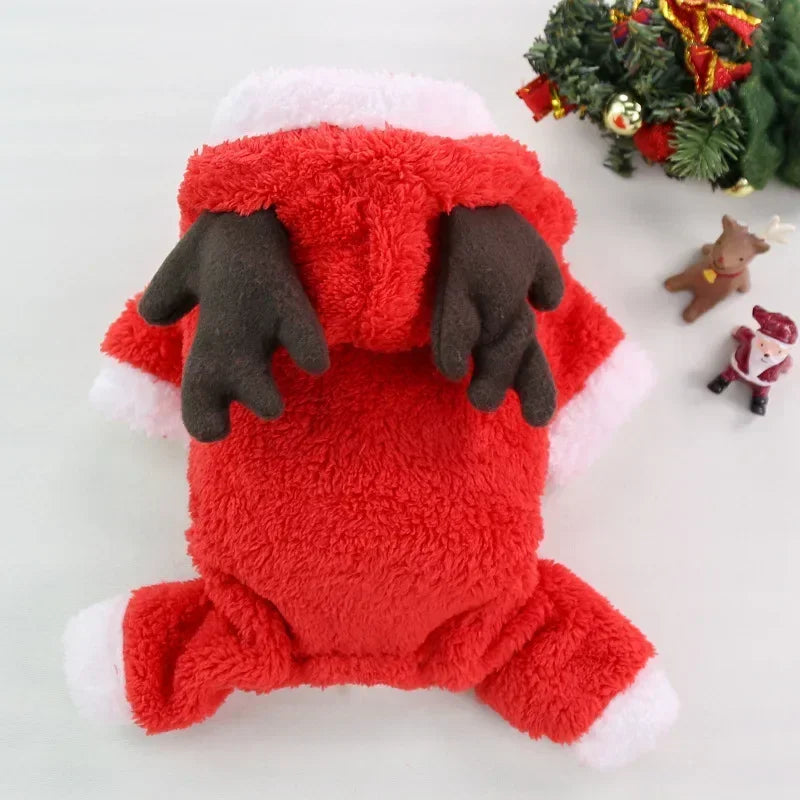Dog Christmas Clothes – Cozy Winter Coat for Small & Medium Dogs