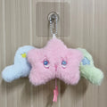 1PC Star Pendant Key Chain Doll Album Plush Pendant Doll School Bag Decoration Gifts