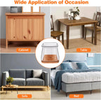 Thicked Chair Leg Floor Protector Silicone Anti-Slip Furniture Pads Wear-resistant Table Leg Cover Scratch-proof Floor Protector