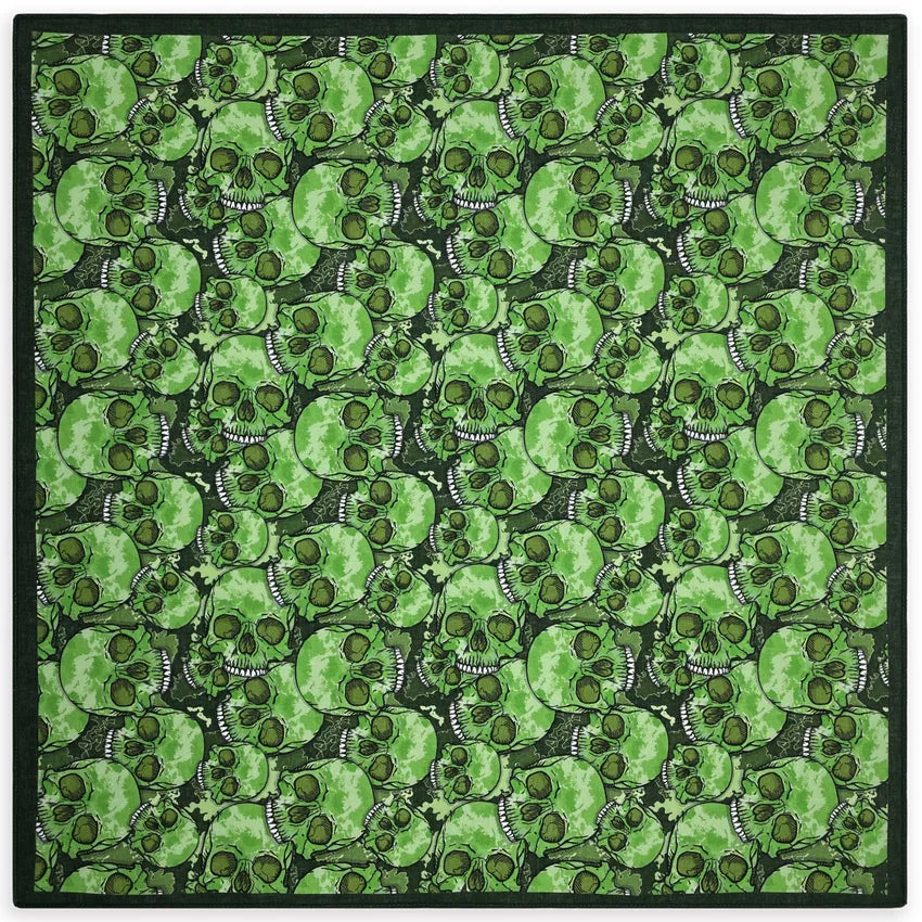 High Quality Skull Chimpanzees Print Cashew Hip Hop Cotton Square Bandana Scarf Riding Headband Paisley Gifts For Men Unisex