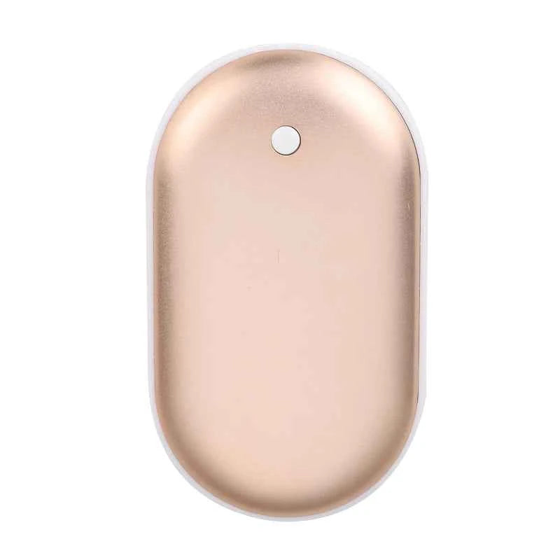 Ultra thin double-sided heating hand warmer with one click switch to 3 temperature levels, versatile for hand and abdominal warm