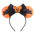 2026 Latest Halloween Cobweb Ears Headband Women Festival DIY Mouse Hairband Kids Party Villains Cosplay DIY Hair Accessories