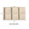 Plush Jewelry Storage Tray, Detachable Tray, Earrings, Earrings, Rings, Necklaces, Storage Tray, Drawer, Partition Tray