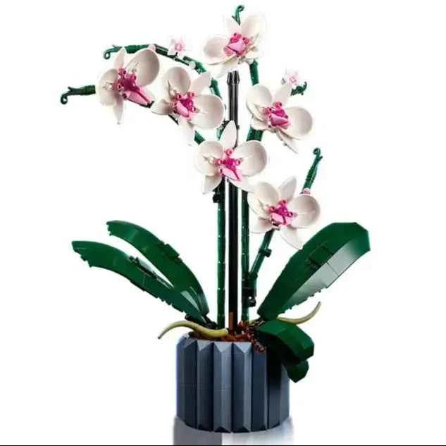 Orchid Bouquet Block flower Potted Building Blocks Sets  10311 Compatible With Legoed Particles Suitable For Christmas Gifts