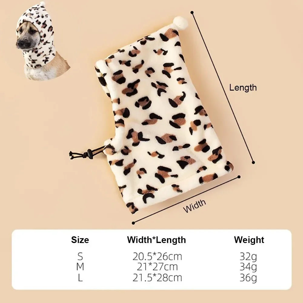 Dog Grooming Earmuffs – Soft Noise-Proof Ear Cover for Bathing & Drying