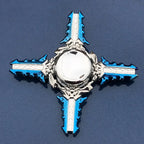 Anime Metal Fidget Spinner Zinc Alloy Silent Stress Relief Toy