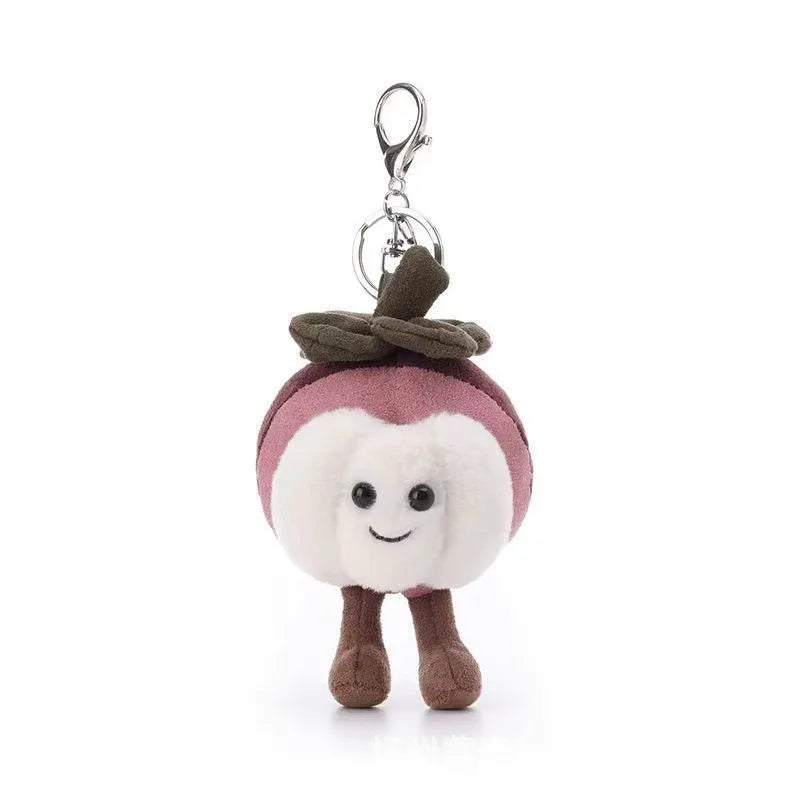 2026 New JC Fun Bestselling Fruit Plush Toy Pendant-Grape Avocado Pear Dragon Fruit Plush Toy-Home Decor Children's Gift