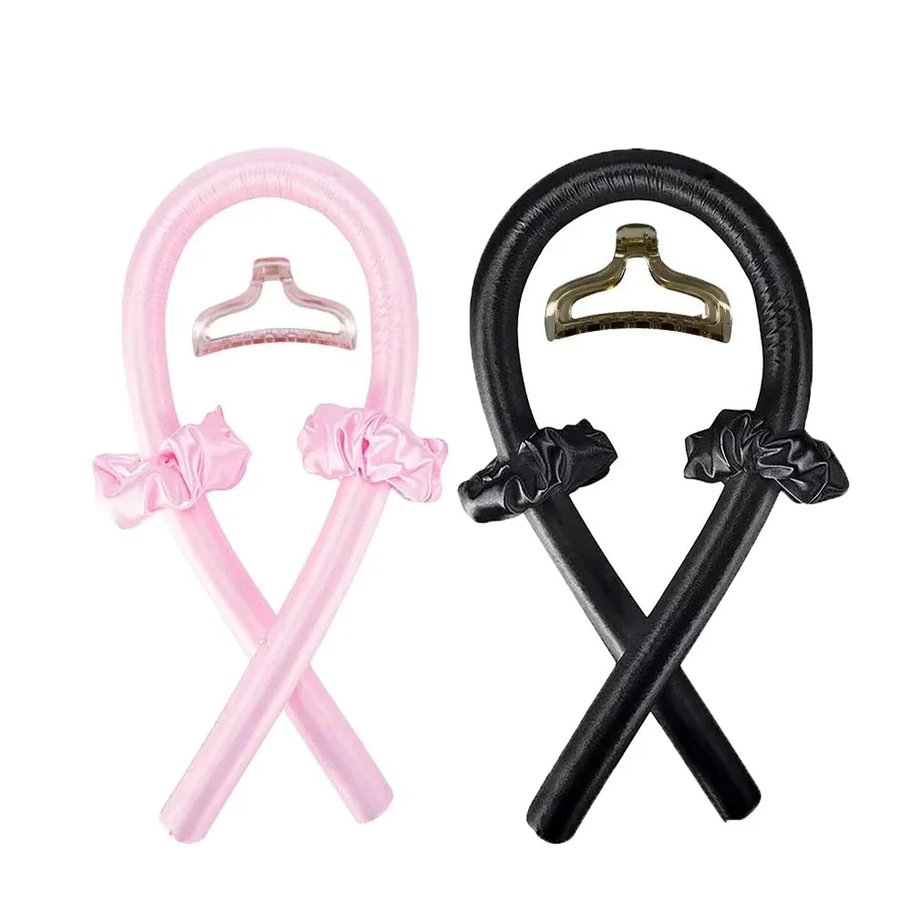 Woman Heatless Curling Rod Heatless Hair Curls Headband Make Hair Soft Shiny Hair Curler Hairdressing Tools Accessories