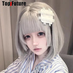 Y2K Girl Harajuku Gothic Lolita Sick Subculture Medical Series White Bandage Mesh Medical Band Aid Hair Clip Hairgrips Hairpin