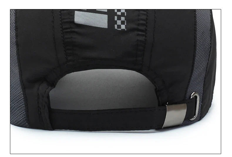 Quick Dry Breathable Mesh Baseball Cap for Summer Outdoor Sports