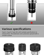 ER Extension Rod C6 C8 C10 C12 C16 C20 C25 C32 ER8 ER11 ER16 ER20 ER25 Extension Rod Tool Holder Bracket Tool Collet 100 150 200
