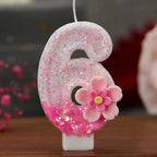 Creative digital candle birthday cake decoration daily necessities birthday candle