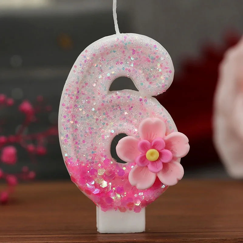 Creative digital candle birthday cake decoration daily necessities birthday candle