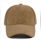 Fashion False Suede Baseball Caps For Men Women Autumn Winter Solid Retro Snapback Hip Hop Hat Unisex Street Adjustable Sun Caps